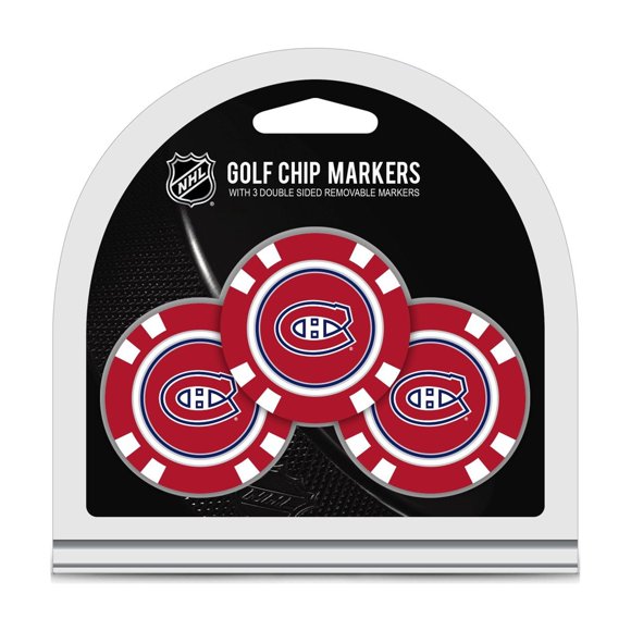 Marcadores de bolas de golf Team Golf NHL Montreal Canadiens x3