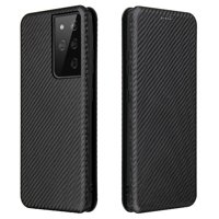 Funda Flip Para Foxdock Samsung Galaxy S21 Ultra - Funda Magnética De Negocios, Funda Protectora Delgada