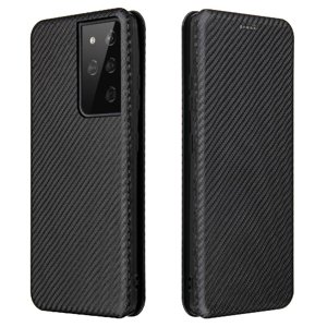 Funda Flip Para Foxdock Samsung Galaxy S21 Ultra - Funda Magnética De Negocios, Funda Protectora Delgada