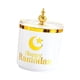 thumbnail image 1 of Decoración Del Frasco De Dulces De Ramadán Organizador De Encimera Resuable Candy Serving Jar Tower White, 1 of 5