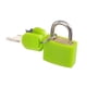 thumbnail image 3 of Candado Pequeño Con Dos Llaves Para Equipaje Maleta Bolsa Verde, 3 of 4