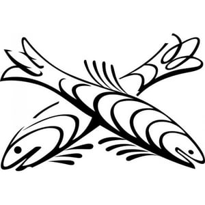 Rienda Libre Graphics - Decomural Two Fish Kitchen Ws-35843