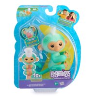 Fingerlings Mono Bebe Interactivo Verde Agua