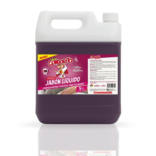 Jabón para manos aroma berry´s 5L- Súper Condorito