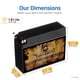 thumbnail image 2 of Batería Pirate Battery YTX4B-BS 12 V 40 CCA AGM 2 Ah, 2 of 7