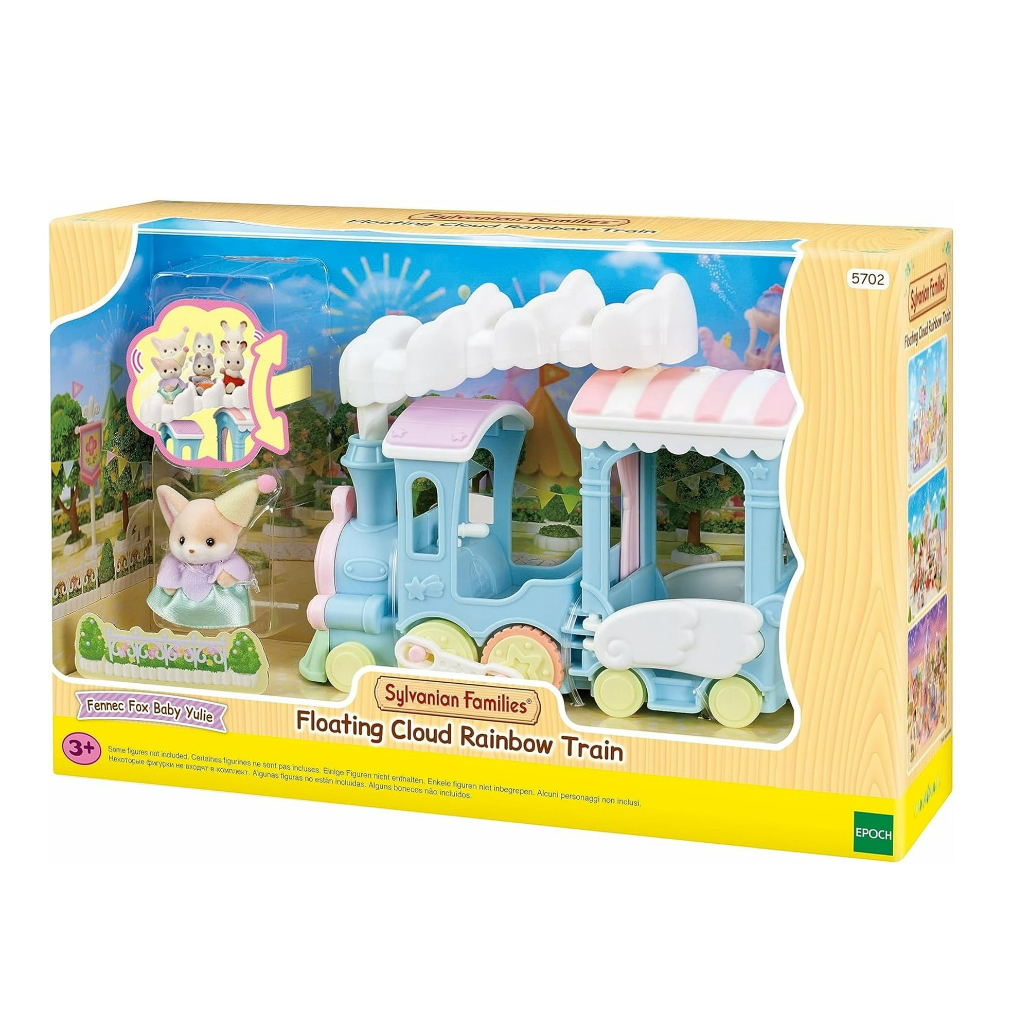 Sylvanian Families 5702 Tren Arcoíris De Las Nubes Juguete