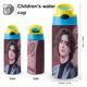 thumbnail image 2 of Timothée Botella de Agua con Tapa Pop Top de Un Toque, Acero Inoxidable, a Prueba de Fugas, para Deportes, Botella Infantil azul 12 oz, 2 of 6