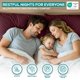 thumbnail image 5 of Protectores de almohada Utopia Bedding Standard 51 x 66 cm, impermeables, 5 of 8