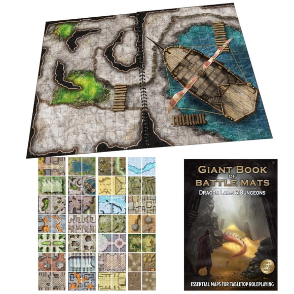 Libro Gigante de Tapetes de Batalla Loke