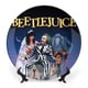 thumbnail image 1 of Beetlejuice Plato decorativo de porcelana fina (bone china), plato decorativo de cerámica para hogar, oficina, soporte de pared, platos decorativos para dormitorio - 6 pulgadas (15 cm), 1 of 6