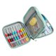 thumbnail image 5 of Juego De Agujas De Tejer Para Hilo, Herramienta De Costura, Agarre Ergonómico, Kit De Ganchillo, Color Verde, 1 Juego, 5 of 5