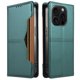 thumbnail image 1 of Funda Billetera para [iphone 16 Promax] Tarjetero Magnético Soporte Verde, 1 of 6