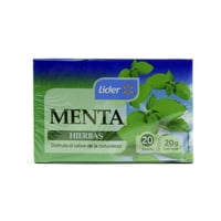 Hierba Menta 20 Un Caja 20 G Lider