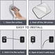 thumbnail image 5 of Cerradura para Refrigerador RORMGO Paquete de 2 con Llaves y Cable de Silicona, 5 of 7