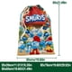thumbnail image 3 of Los Pitufos Bolsa de regalo con cierre de cinta navideño para decoración de Navidad, 20 cm × 31 cm., 3 of 6