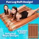thumbnail image 5 of Flotador inflable para piscina, balsa de troncos, SCS Direct, 5 of 7