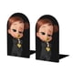 thumbnail image 1 of Sujetalibros Decorativos Desmarcar El Bebé Jefazo Niña Blanca 2 Piezas, 1 of 6