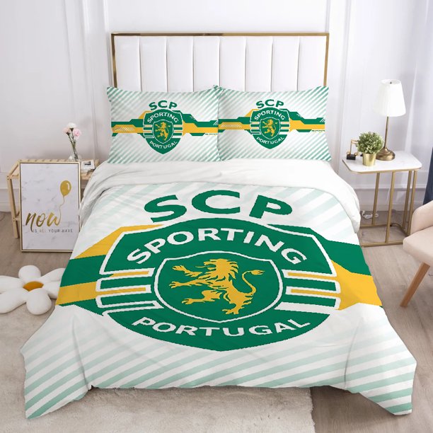 v276 Bed Sheets Bear Cover Double Comforter Bedding Sets Bedding Set Duvet L-lisbons fc Cover Queen Comforter Sets Quilt Pillowcase S-sporting-g 3-Piece Bedding Set (1 Duvet Cover + 2 Pillow Shams) Be