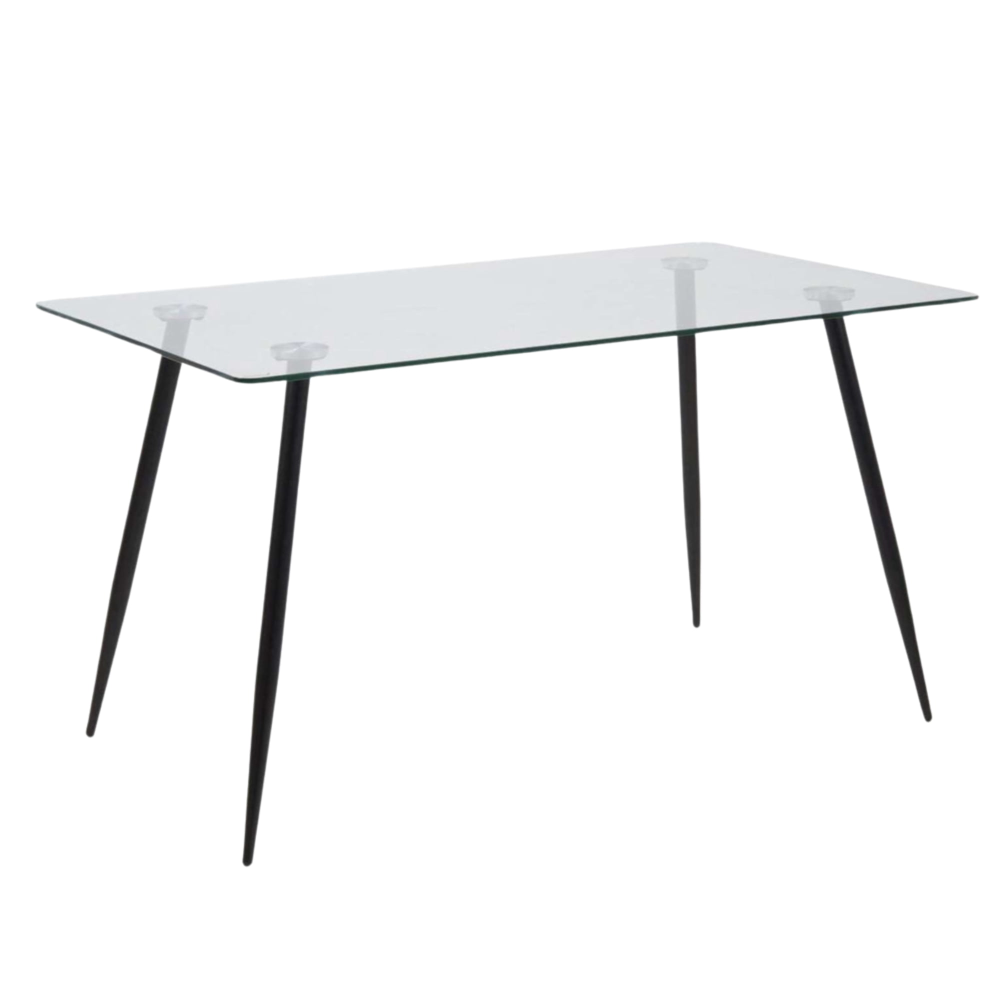Oh! Mi Hogar ® - Mesa Eames Vidrio Rectangular 130x80cm