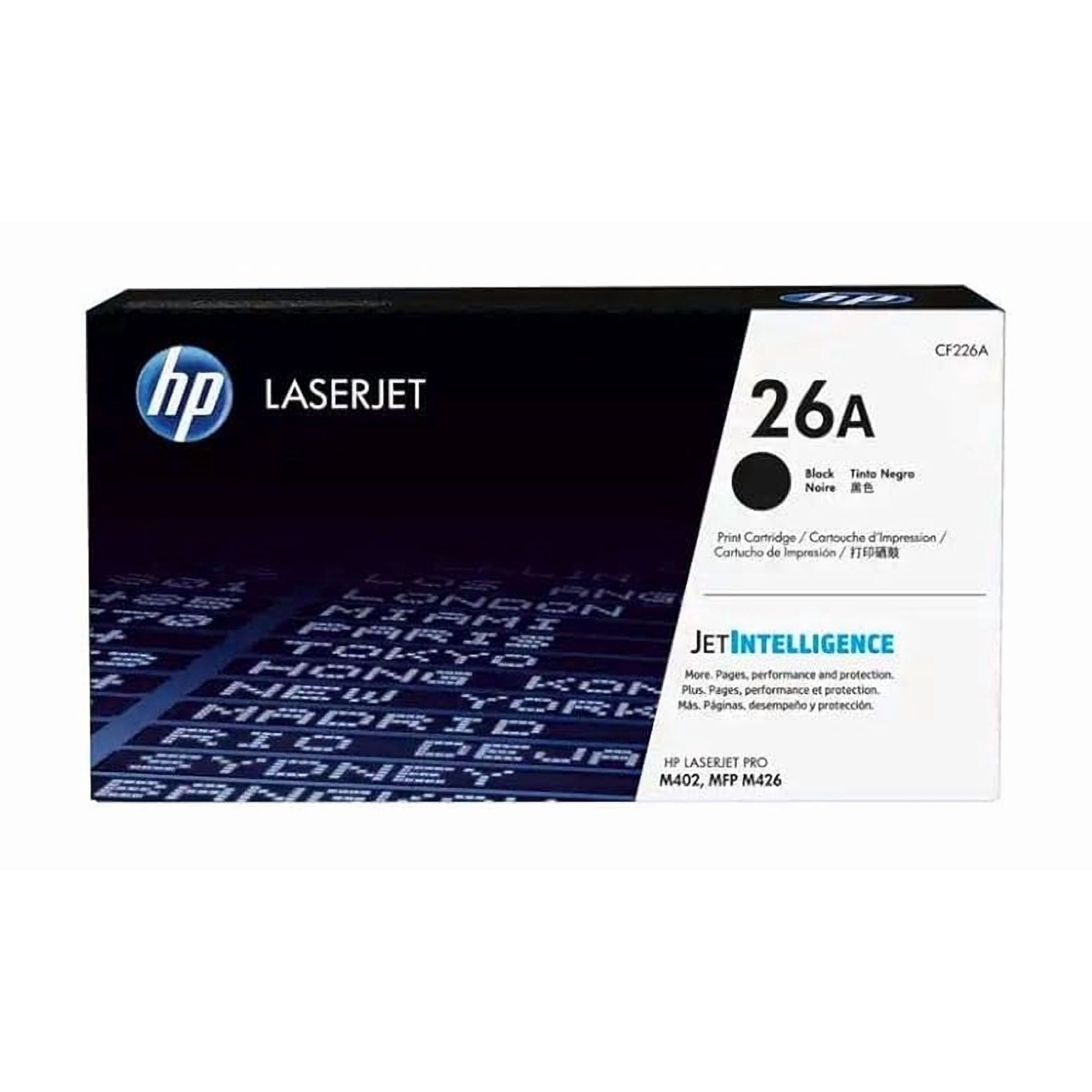 Hp Laserjet Cf226a Tóner 26a Color Negro