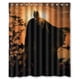 thumbnail image 1 of Cortina de ducha de superhéroe de Los Vengadores Batman, juego de cortina de baño con ganchos, tamaño 60 x 72 pulgadas, 1 of 3