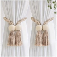 Wyj Hogar - Pack De 02 Sujetadores - Abrazaderas Magneticas Para Cortinas Md13