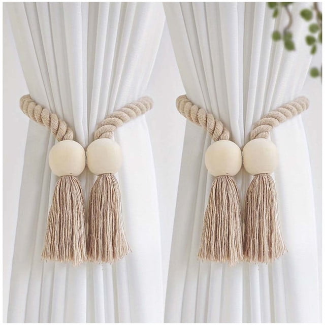 Wyj Hogar - Pack De 02 Sujetadores - Abrazaderas Magneticas Para Cortinas Md13