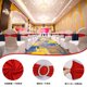 thumbnail image 3 of Xiao Hua Funda para Respaldo de Silla Marrón Claro, Juego de 10 Piezas, 13.78 x 5.12 Pulgadas, Diseño de Moño Preatado con Hebilla de Plástico Duradera, Agregando Decoración a Banquetes de Boda y, 3 of 5
