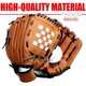 thumbnail image 3 of Guante de béisbol Gracfulcub con pelota para entrenar a niños, color marrón, 3 of 9