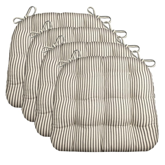 Cojines para sillas Barnett Home Decor 43x46 cm Pack de 4