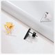 thumbnail image 3 of Aros Triangulo Punta Flecha Punk Hombre Mujer Earing Moda, 3 of 3