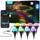 thumbnail image 1 of Luces de suelo para exteriores Govee, paquete de 30 unidades, 100 m, RGBIC, blanco cálido, 1 of 9