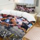 thumbnail image 2 of Stray Kids Bedding Set Duvet Cover Comfortable and Lightweight Cartoon Bedding 3 Piece Bed Set, 2 of 5