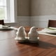 thumbnail image 1 of Set Salero Y Pimentero Cerámico Decorativo Pajaritos Blanc Blanco, 1 of 4