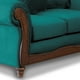 thumbnail image 4 of Sofa Rimini 2 C Tela Velvet Turquesa, 4 of 6
