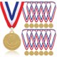 thumbnail image 1 of Medallas Donrime Pack de 12 - Medalla de Oro con Cinta "WINNER" de 5 cm, 1 of 7