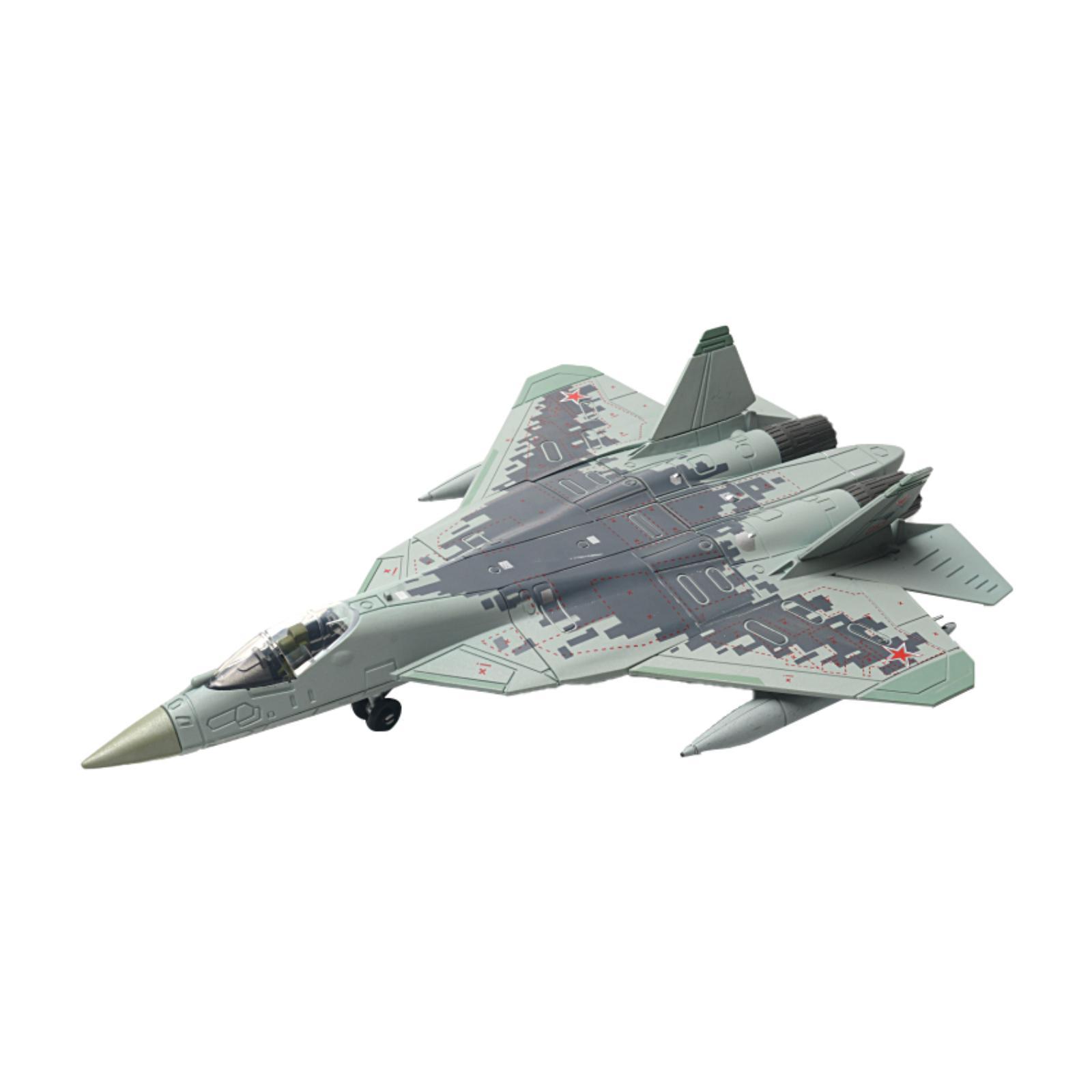 Bothyi - Kit De Modelo De Caza A Escala 1/72, Adorno De Avión Artesanal Para Bar, Dormitorio, Estantería Su57