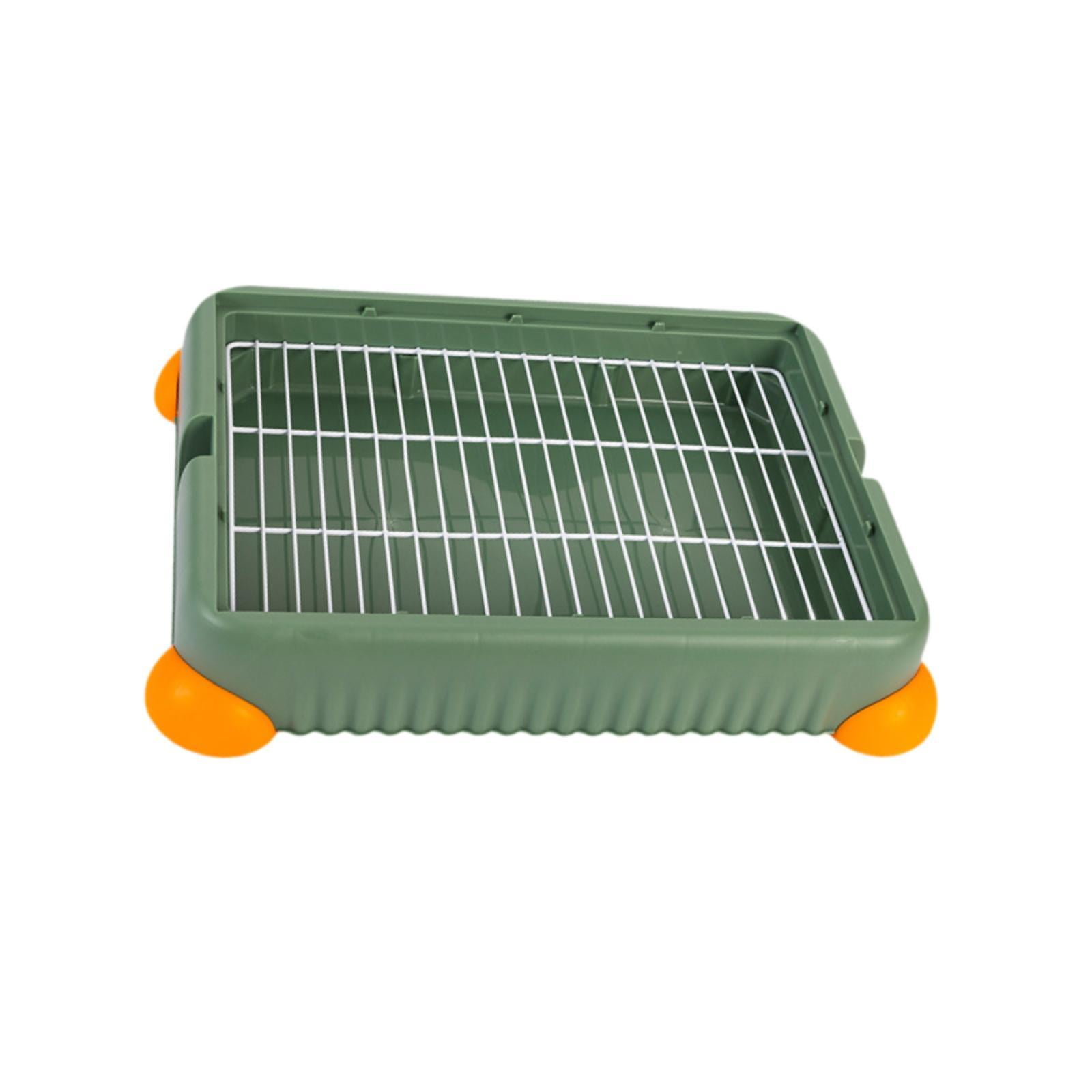 Bandeja De Arena Para Conejos, Extraíble, Para Chinchillas, Animales Pequeños, Conejo Verde S