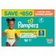 thumbnail image 1 of Pañales Pampers Swaddlers Talla 5, 144 unidades, 1 of 5
