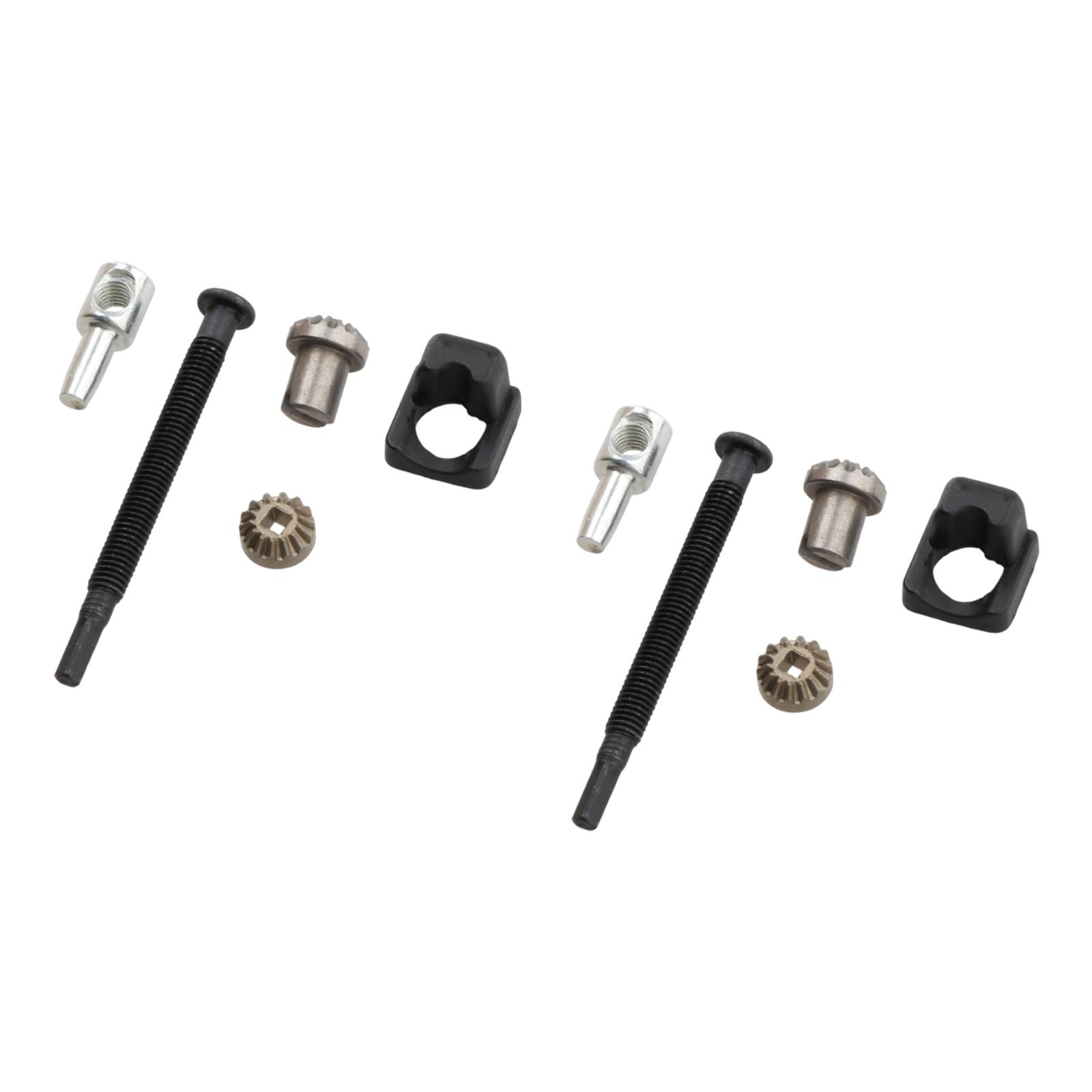 Magideal - 2X Tensor De Cadena Ajustador Tornillo De Metal Metal Piezas De Sierra De Sierra De Gasolina Resistente Para Cs-520 Cs-400 Cs-530 Cs-450