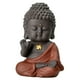 thumbnail image 3 of Pequeño Buda Tathagata Estatuilla De Cerámica Adorno Adorable Mascota De Té Para El Hogar Rojo, 3 of 5