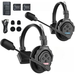 Sistema De Intercomunicación Con Auriculares Inalámbricos Synco Xtalk X2 400M