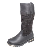 Bota Niña Negro Vía Franca