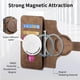 thumbnail image 5 of Funda Billetera Magnética para Motorola Moto G 5G 2024/G Play 2024 5G Soporte Tarjetas Desmontable Marrón, 5 of 6