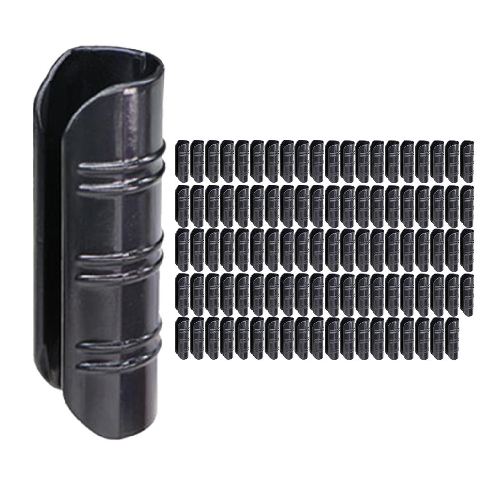 Magideal - 100 Uds. Abrazaderas De Tubería De Construcción De Jardín, Clips De Red De Sombra, Herramientas De Apriete, Hebilla De Fijación, Abrazaderas De Tuberí 32 Mm