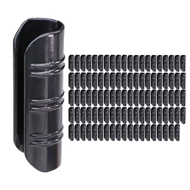 100 Uds. Abrazaderas de tubería de construcción de jardín, Clips de red de sombra, herramientas de apriete, hebilla de fijación, abrazaderas de tuberí 32 mm