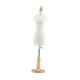 thumbnail image 5 of Maniquí Miniatura para Costura Cuerpo Femenino Base de Madera Ajustable Y Estructura de PE Función Pinnable Adecuado para Diseño de Ropa de Muñeca Exh 33cm, 5 of 5