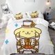 thumbnail image 1 of v1372 Bed Sheets Pompompurin Duvet Set Room Decoration Home Bedding Set Multi-size Single Double Bed Suitable for Adults and Children Sewing 3-Piece Bedding Set (1 Duvet Cover + 2 Pillow Shams) Bed Sh, 1 of 5