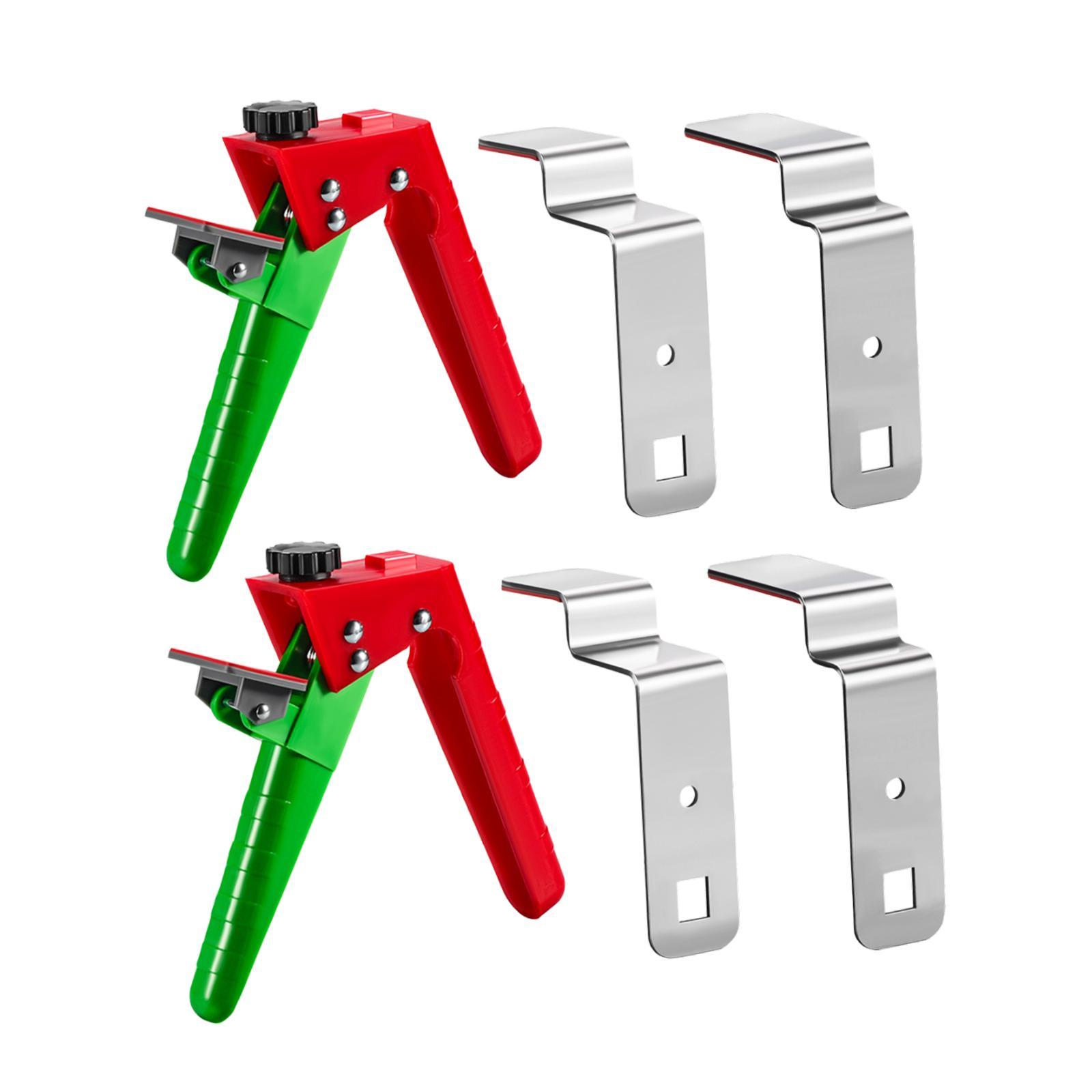 Magideal - Abrazadera De Fijación De Cajón Abrazadera De Instalación Frontal De Cajón Tipo Prensa Abrazadera De Cajón Profesional Eficiente Plantilla De Herrajes 2 Juegos