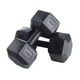 thumbnail image 1 of Mancuerna Hexagonal 10KG Par Set X2 Pesas PVC 20KG Overfit, 1 of 10